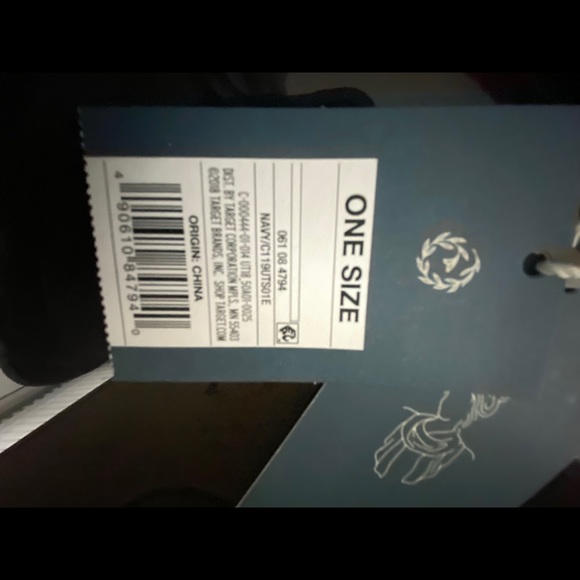 NWT denim blue scarf - Picture 3 of 6